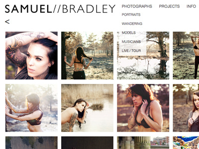 Samuel Bradley Website