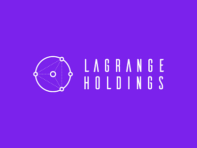 LaGrange Holdings - Logo bitcoin brand guidelines branding bright colours crypto logo logo design modern outline space vector visual identity