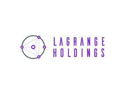 LaGrange Holdings - Logo brand branding crypto futuristic identity logo logo design minimal. vector space