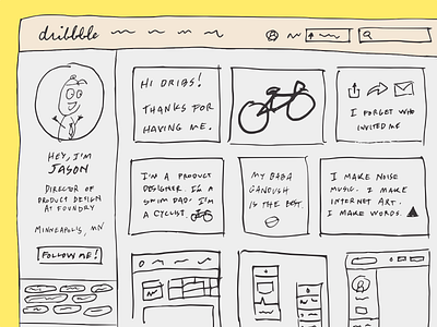 Big Time Sensuality debut sketchbook ux web design wireframes