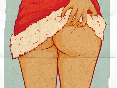 Christmas Is Sexy ass back christmas girls hand naked red sexy sexy back tanga