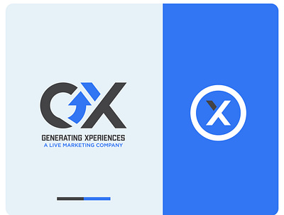 Branding for GX LIVE MARKETING branding design graphic design logo