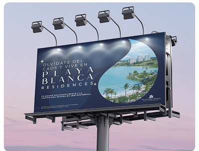 Brand Campaign for Playa Blanca branding design graphic design logo typography