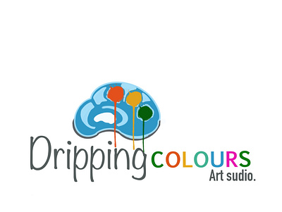 Art Studio Logo branding design graphic design illustration logo logo design vector watercolor logo