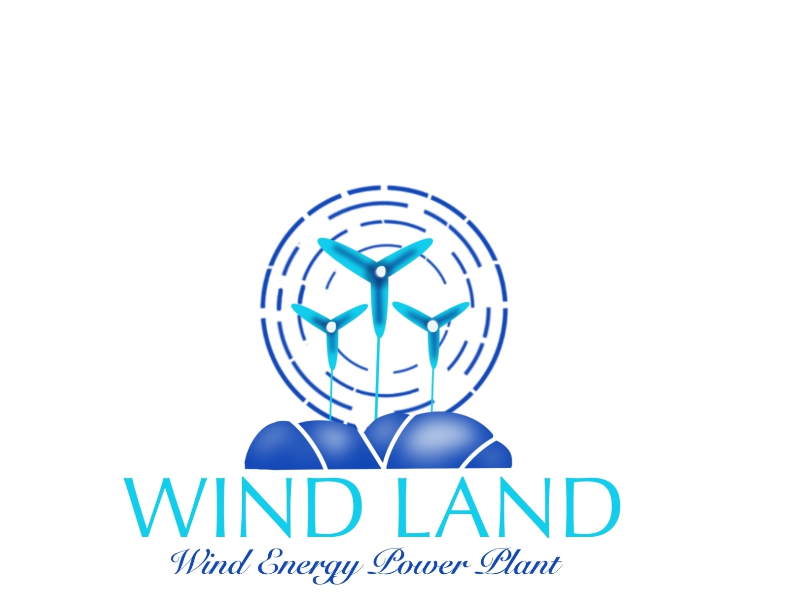 Wind Land Logo By Abhishek On Dribbble