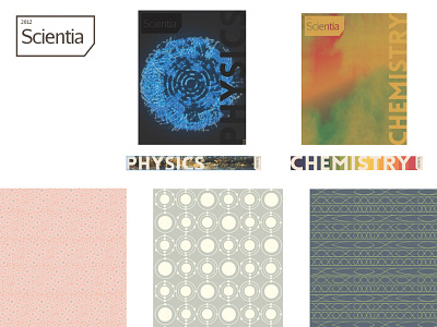 Scientia books brand design logo pattern print publication