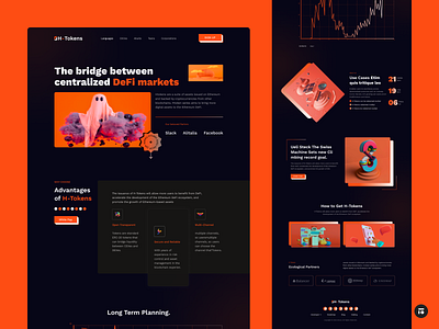 Cryptocurrency Landing Page Design. 3d animation branding clean cryptocurrency ecommerce finance freelancer bank account graphic design homepage investment kitty uix landing landing page design logo motion graphics nft landing page symbol ui ux website