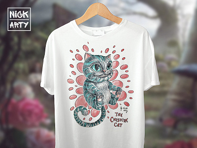 The Cheshire Cat - art-t-shirt