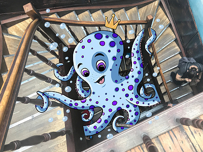 Octopus graphics illustration livesketch nick arty nick arty lifesketch nick arty photo octopus photo stairs vector