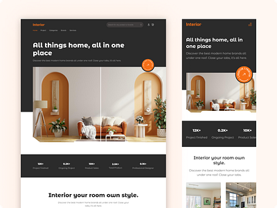 Interior Website Design 2022 architecture clean decoration furniture furniture shop habib homedecor interior interiordesign landing page living room shope ui uiux design ux website website design