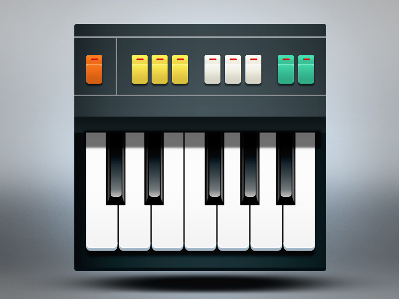 Vintage Synth 2 synthesizer vintage synth vintage icon design icon