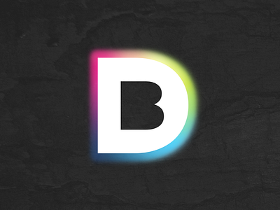 Design Birmingham brand colour glow gotham logo overlay