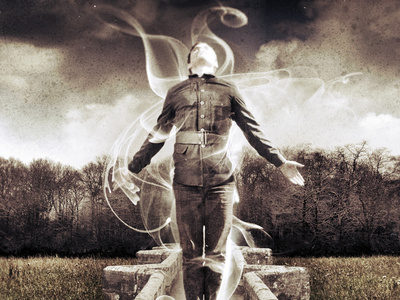 Goodnight Soldier photography image manipulation graphic design album cover fola smoke