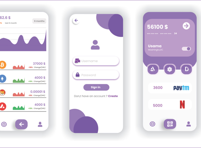 ui by Usama on Dribbble