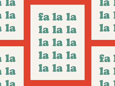 fa la la la la la la la la design design art festive fun green holiday holiday card new red typography vector