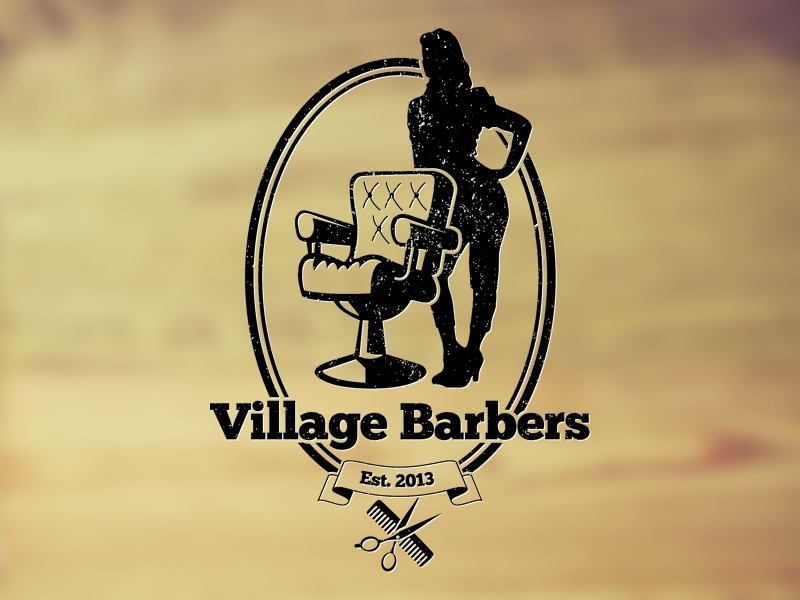 Village Barbers Logo by Ade Thompson on Dribbble