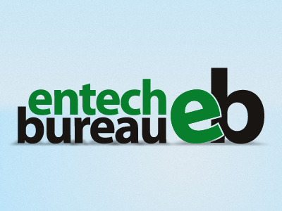 Entech Bureau Logo illustrator logo rebrand