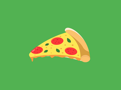 ILLUSTRATION "Pizza" design food graphic design icon illustration pizza vector