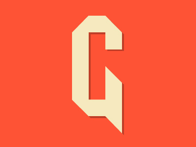 Modular G font geometric letter modular type typeface vector