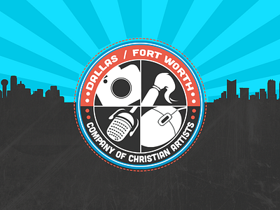 Logo for DFW Company of Christian Artists