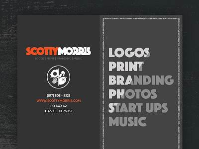 Business Card Design branding businesscard fortworth graphicdesign scottymorris smallbusiness texas