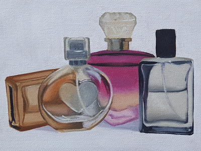 Fragrance art artist artists canvaspainting design digital oilartist oilpainting oilpaintings oilpaintingsoncanvas painter painting paintings perfumebottles stiillifepaintings stilllife