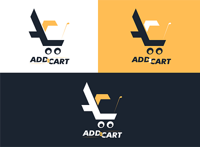 ADD 2 CART | LOGO | Ecommerce LOGO brand identity branding businesslogo graphic design logo minimalist