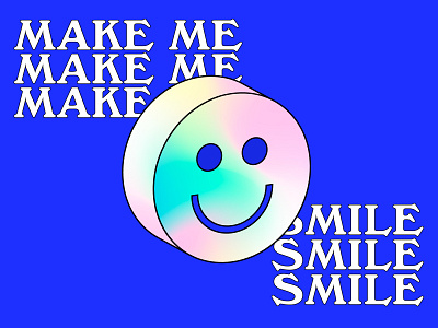 Make me smile 😊 fonts illustration lettering lettering art roccano typogaphy