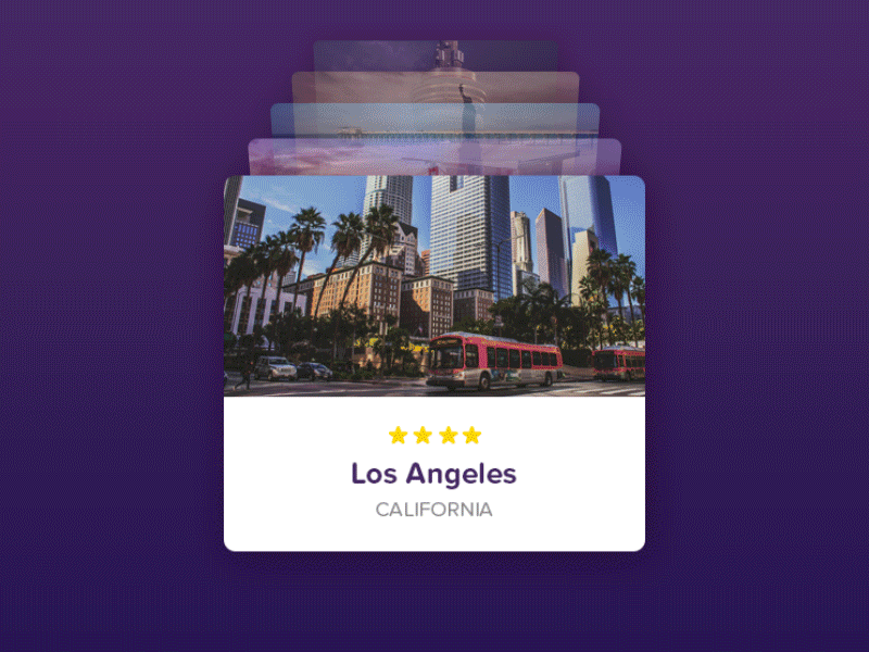 Travel Cards animation cards design gif holiday roccano travel trip ui ux