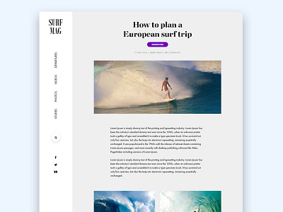 Single Post blog magazine ocean post roccano sea stories surf travel trip water wave