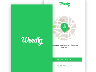 Weedly Android App android app cannasib marijuana thc ui ux weed weedly