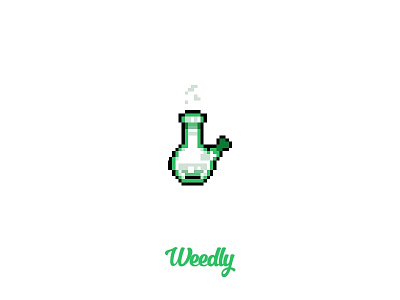 Pixel Art #2 bong cannabis design icon illustration marijuana pixel pixelart roccano weed weedly