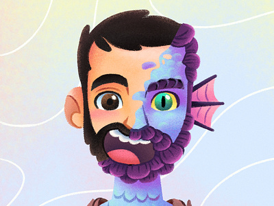 Silenzio Bruno art chalk freelance illustration illustration for children illustrator kids pixar