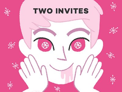 Scored 2 invitations from Dribbble dribbble dribbler invitation score two invitation