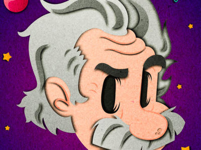 Albert Einstein albert einstein genius gsus illustration lima paper effect peru relativity science vectorial