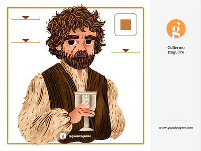 Tyrion Lannister aescripts after effects aftereffects animation 2d art game of thrones got gsus illustration illustration for children joystick n sliders joysticksnsliders kids motion graphic motiongraphics