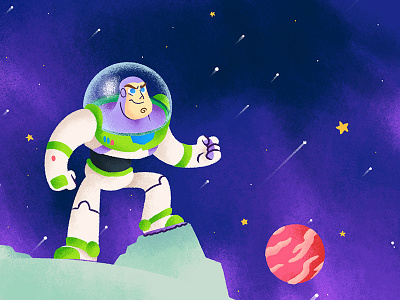 Buzz In The Space by Guillermo Izaguirre on Dribbble