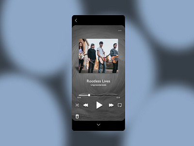 Music Player dailyui design music player ui visual design