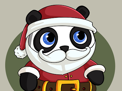 Santa Clause Panda