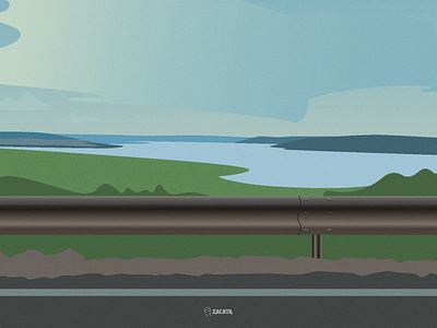 Iguazú landscape 2d adobe camino design graphic design iguazu illustration illustrator landscape logo misiones paisaje photo photoshop road vector vectorizing