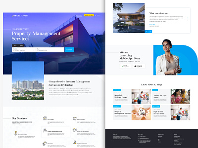 Property Management Site Design