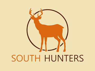 Logo design for hunting business branding design graphic design logo