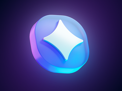 Practice 3d blender icon illustration