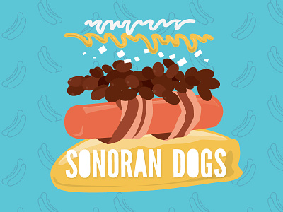 Sonoran Dog bacon cooking dog eat food hot mexican sonoran southern