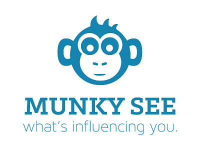Munky See branding identity logo monkey time tracking