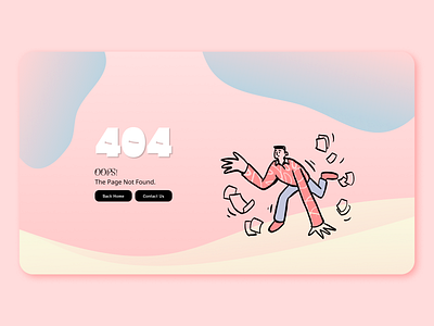 Daily UI #008 - 404 Page