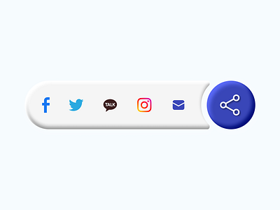 Daily UI #010 - Social Share