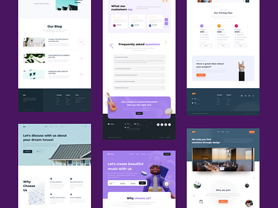 LANDINGKUY - Landing Page Design Templates 3d 3d design animation clean design design homepage landingpage minimalist templates ui uidesign ux web design website