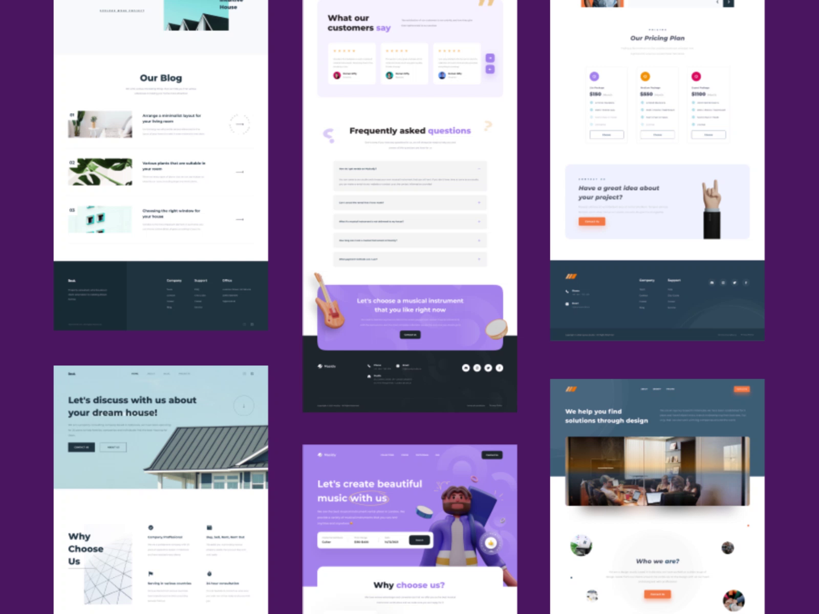 LANDINGKUY - Landing Page Design Templates by Rivero Design on Dribbble