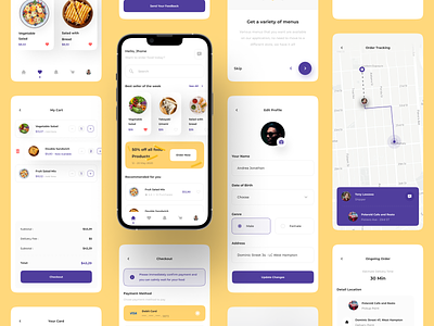 Fudys - Food Delivery Apps UI Kit